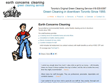 Tablet Screenshot of earthconcerns.com